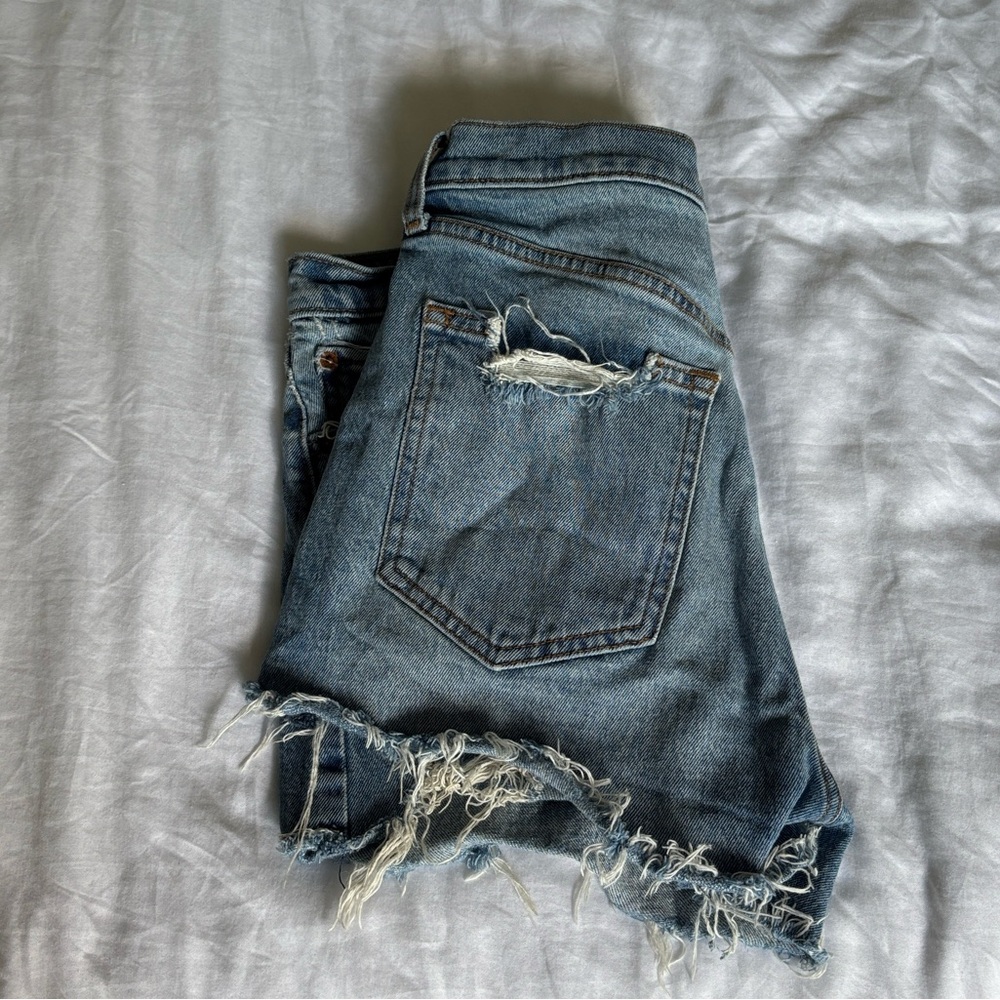 Abercrombie & Fitch High Rise Mom Short, Size 29